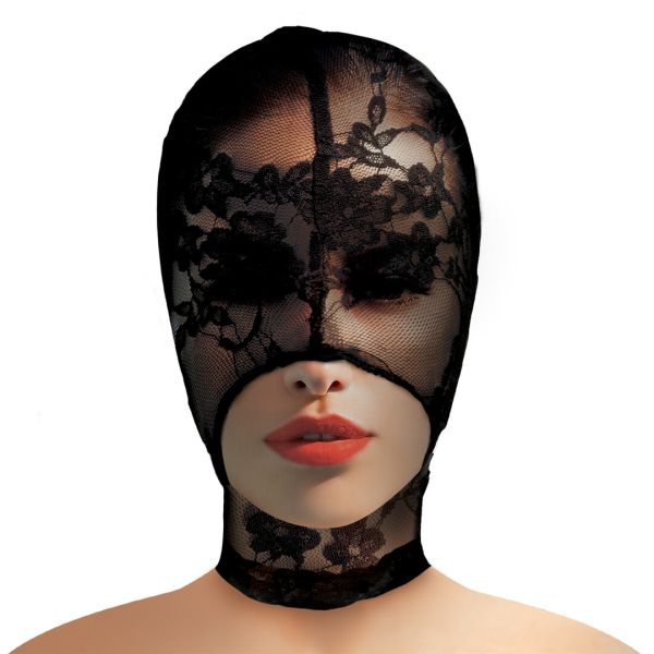 Capucha de Bondage de Poliéster Encaje Seducción XR Brands