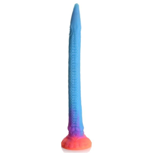 Dildo serpiente escamada largo Makara luminoso XR Brands