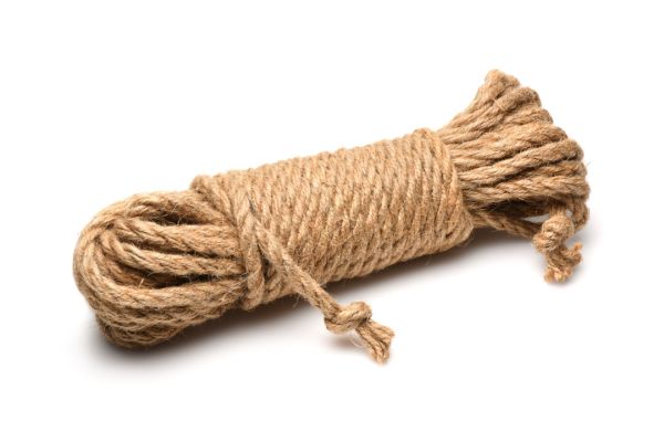 Cuerda de bondage de yute XR Brands 7,6m natural