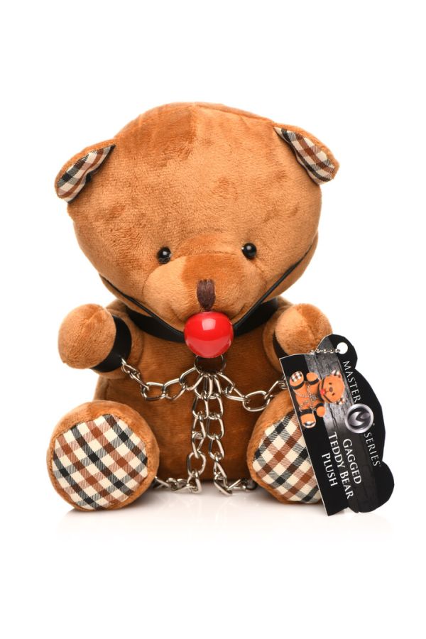 Oso de peluche suave con restricciones XR Brands 22 cm