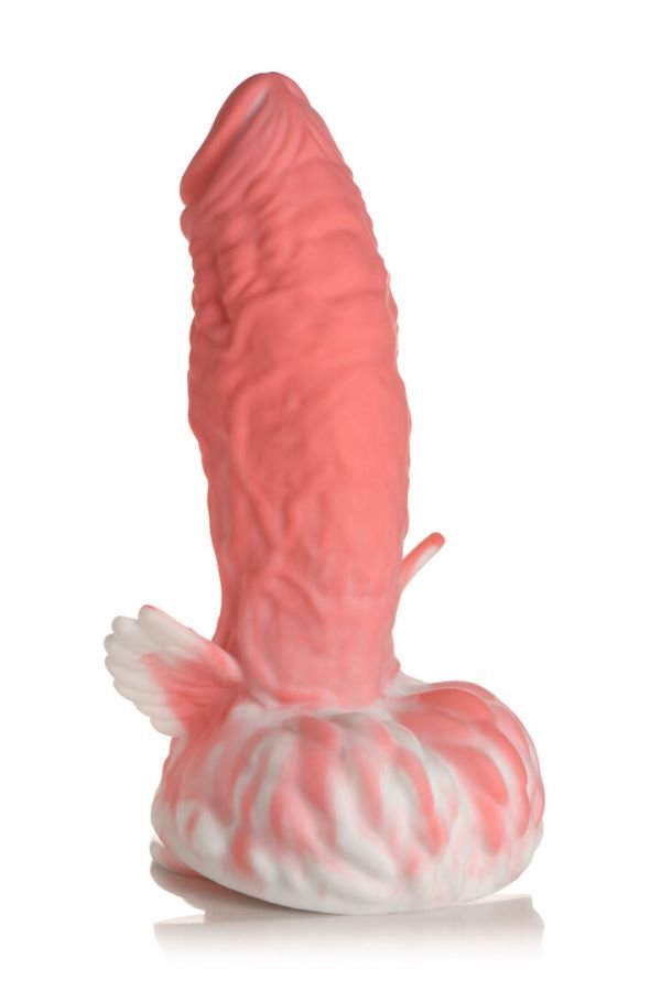 Dildo fantasía Pegasus XR Brands alas rosa 22cm
