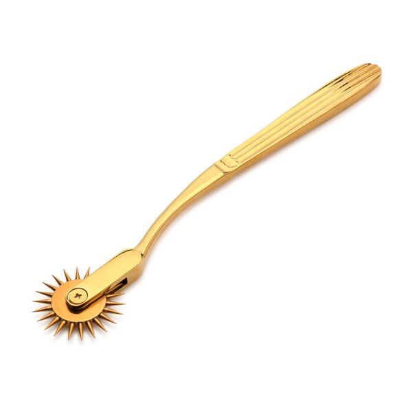 Pinwheel de Sensación Dorado XR Brands, Acero Inoxidable