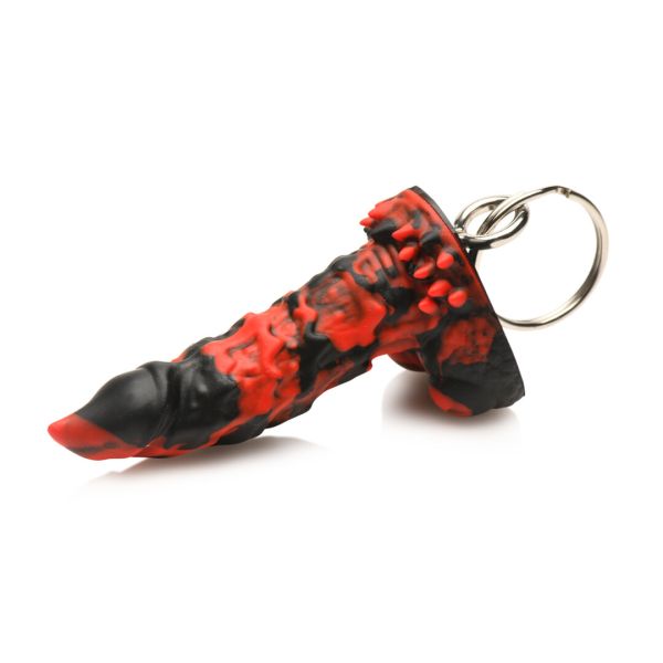 Llavero XR Brands Fire Demon, silicona
