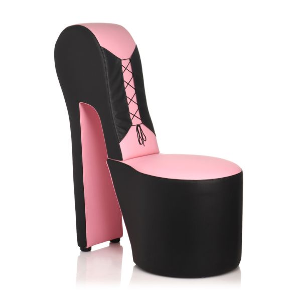 Silla sexual Classic Stiletto de XR Brands, rosa