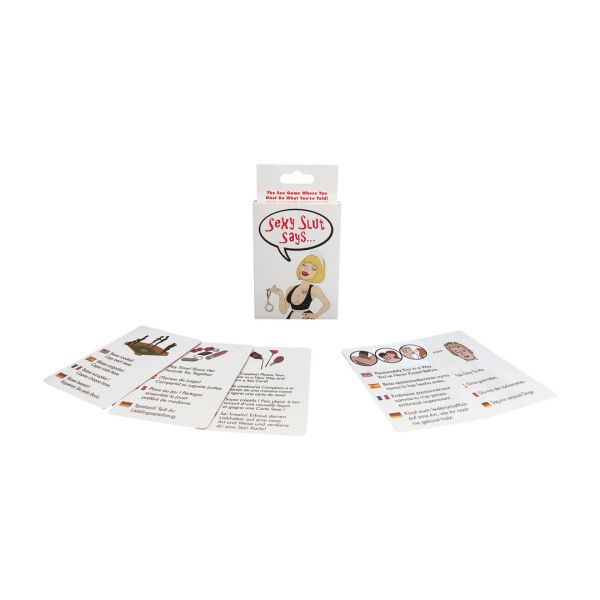 Juego de tarjeta de fiesta Sexy Slut Says Kheper Games