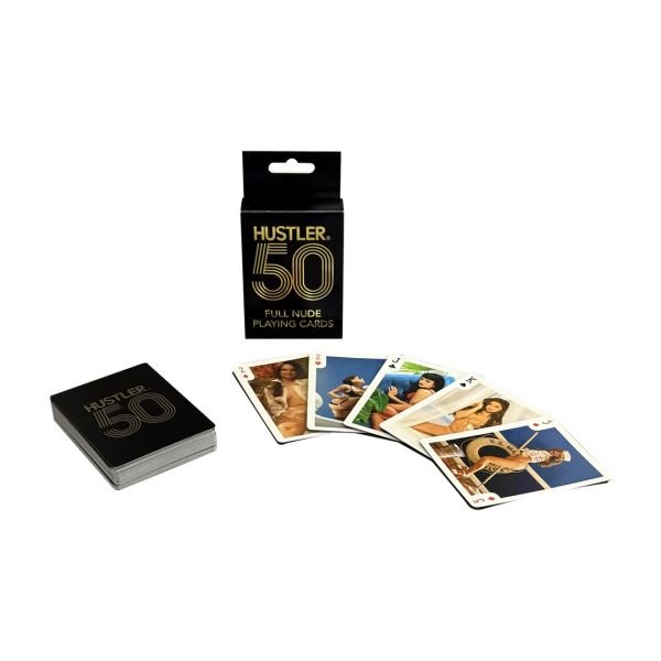 Naipes desnudos Hustler Kheper Games 50 años