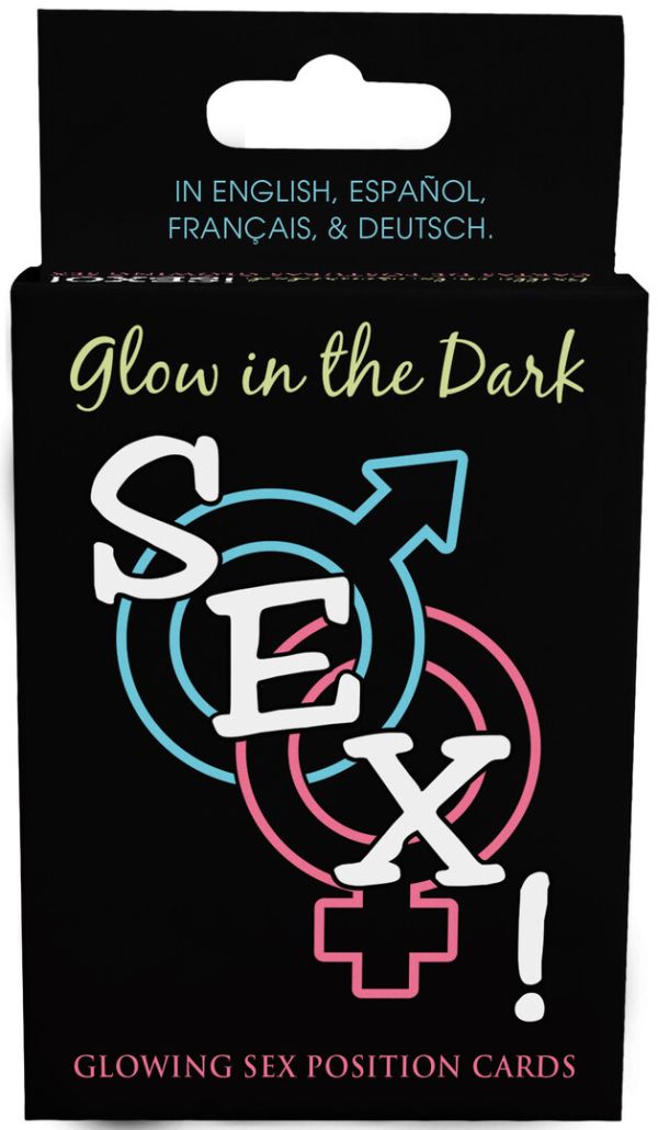 Juego de tarjeta de sexo Kheper Games brillo en oscuridad