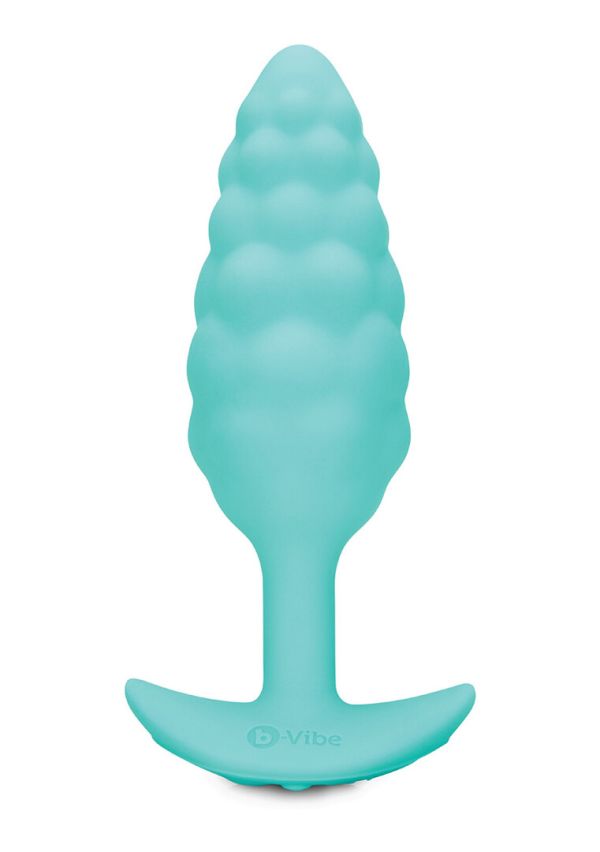 Plug anal vibrador con textura de bulto, b-Vibe Bump, COTR Inc.