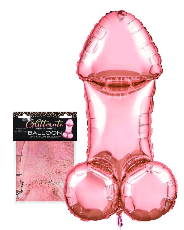 Globo Mylar Little Genie Productions Oro Rosa 3ft