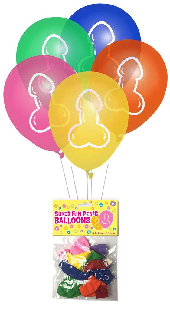 Globos Little Genie Productions Penis surtidos