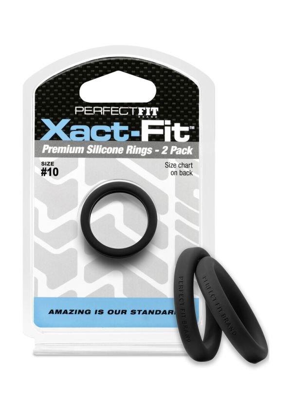 PerfectFitBrand Xact-Fit #10 Precision Cock Ring Pair
