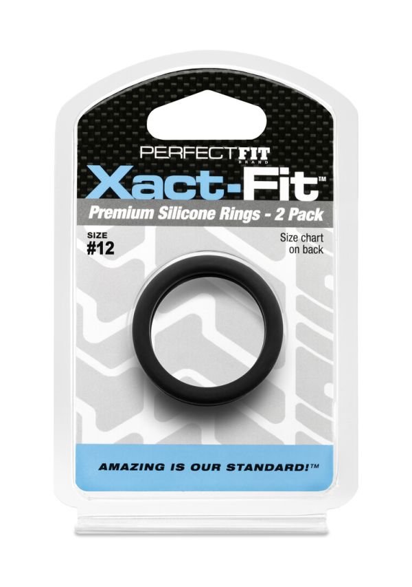 Cockring de precisión PerfectFitBrand Xact-Fit #12 media baja, pareja