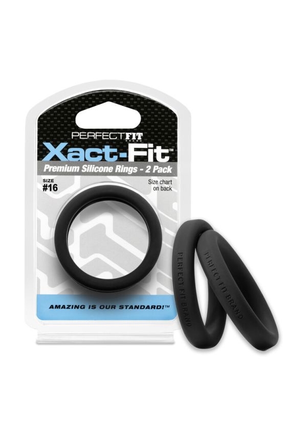 Par de cockrings de precisión Xact-Fit #16 superior media PerfectFitBrand