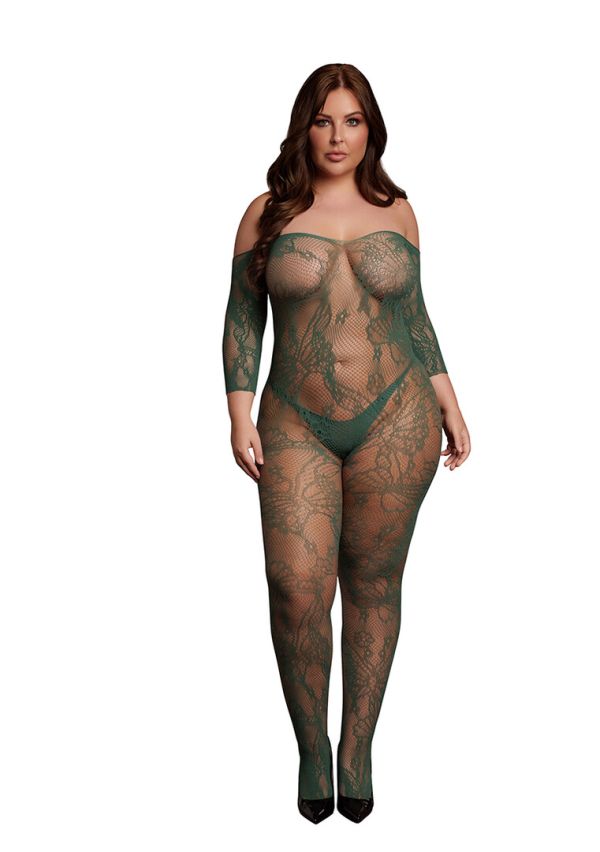 Medias de cuerpo Le Désir manga larga encaje