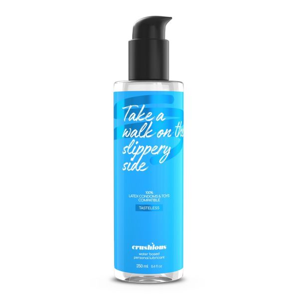 Crushious Lubricante base agua 250ml para jugadores regulares