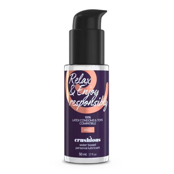 Lubricante Anal Specifico Crushious 50 ml con Fórmula Relajante