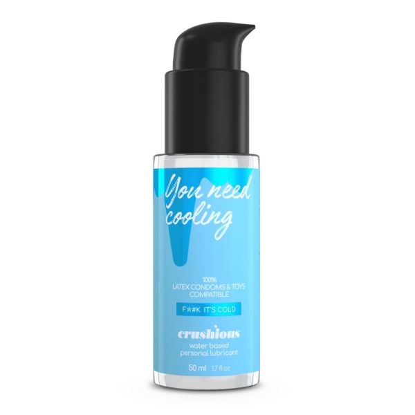 Lubricante Enfriador Crushious 50 ml para Sensación Juego Temperatura