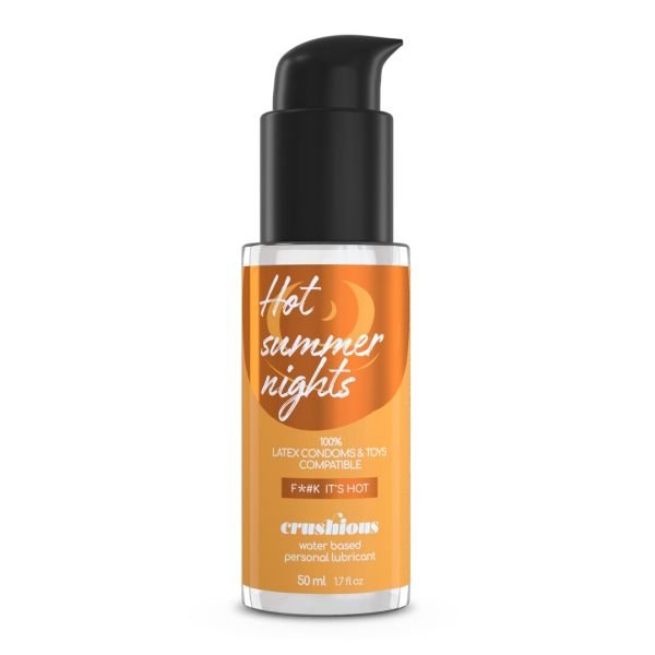 Lubricante Crushious Sensación Calentadora 50 ml para Sentimiento Aumentado