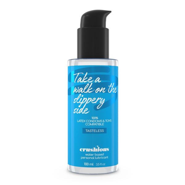 Crushious Lubricante Base Agua Diario 100 ml Todo Juego