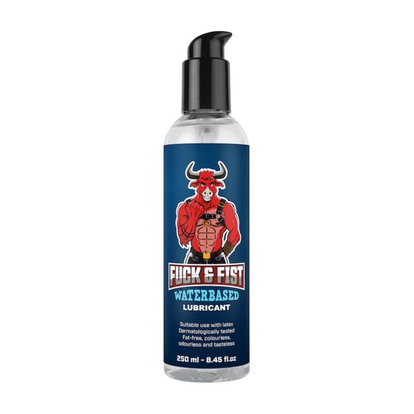 Fuck & Fist Lubricante Base Agua Botella Tamaño Medio 250ml