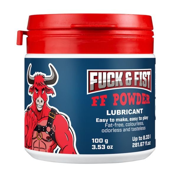 Lubricante en Polvo Fuck & Fist 100g Frasco Compacto