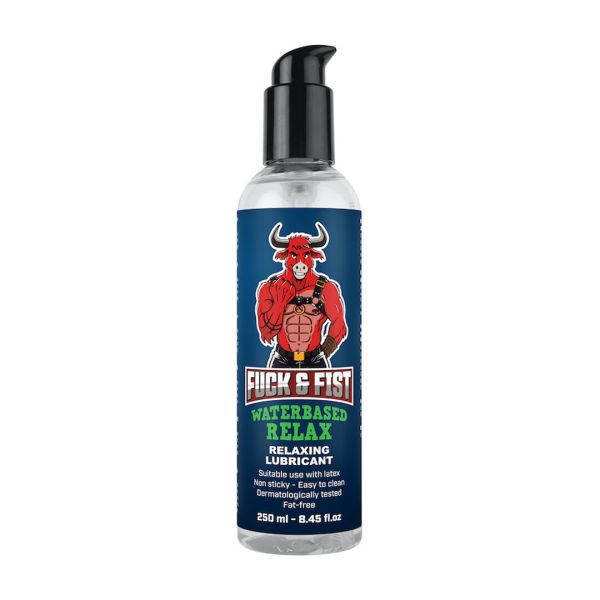 Fuck & Fist Lubricante relajante base agua 250ml botella más grande