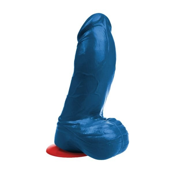 Fuck & Fist Thor XL Dildo Curvado 21cm Azul