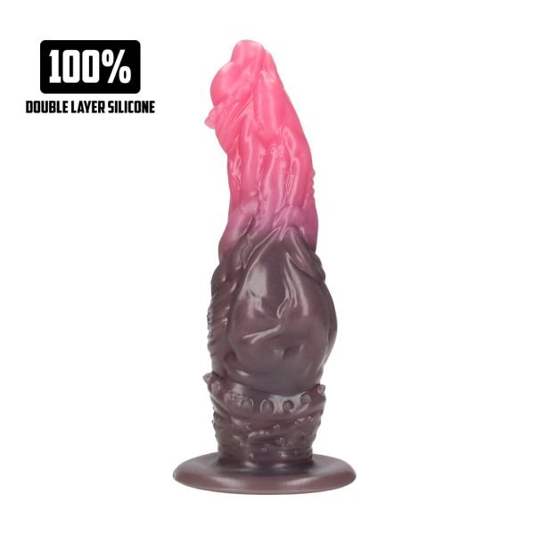 Fiction Cocks Hellspawn Dildo Monstruo Rojo-Negro