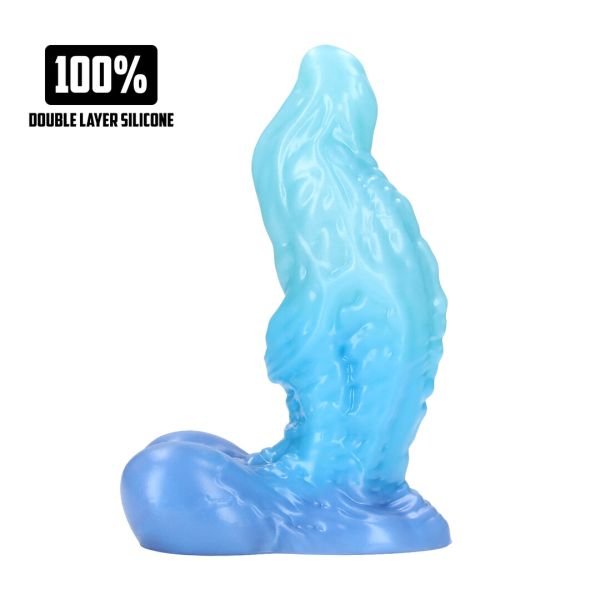 Dildo Ravager Acuático silicona azul profundo Fiction Cocks