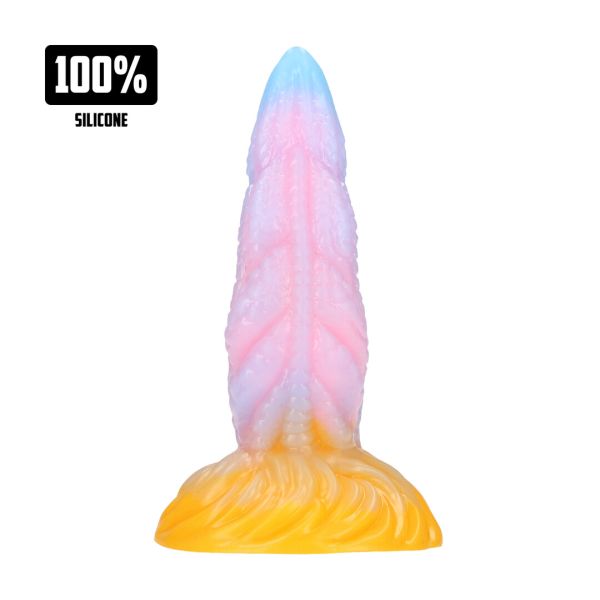 Plug de fantasía semental arcoíris Fiction Cocks