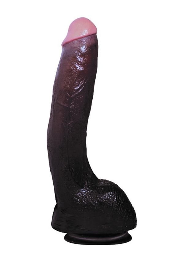 All Black Dildo Jungle King 25cm realista