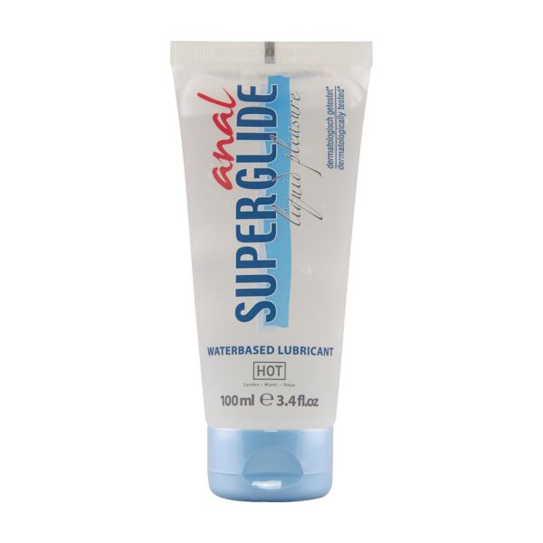 HOT Anal Superglide Placer Líquido 100ml Fórmula Calentadora