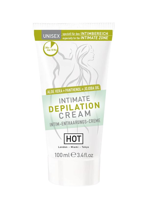 Crema Depilación Piel Suave HOT, 100 ml