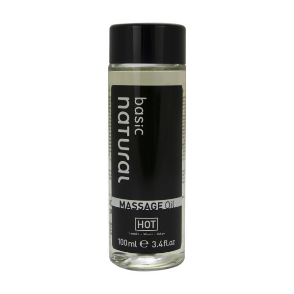 Aceite Masaje Natural HOT con Vitamina E, 100ml