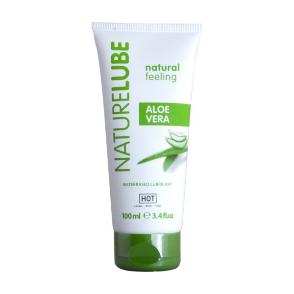 HOT Waterbased Nature Lubricante 100ml Fórmula Aloe Vera