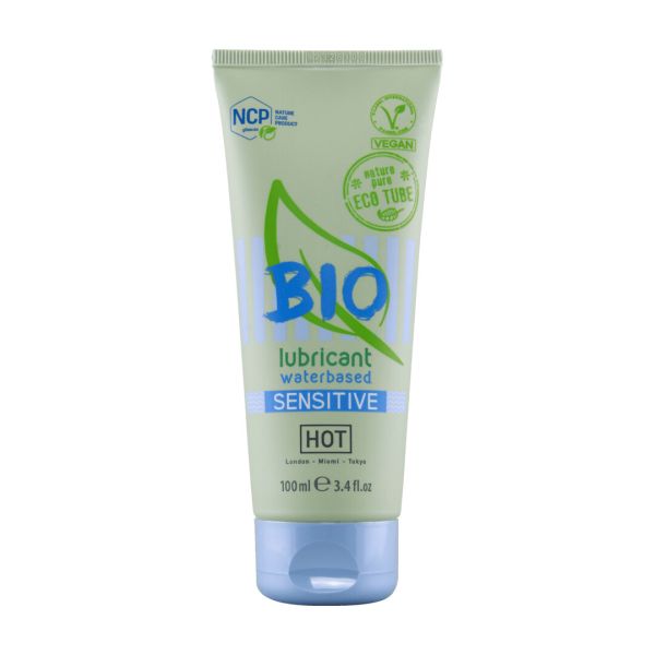 HOT Sensitiv Lubricante Base Agua 100ml Fórmula Suave