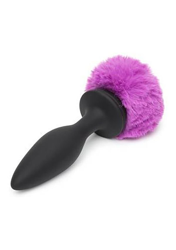 Plug anal vibrador con cola de conejo esponjosa, Happy Rabbit