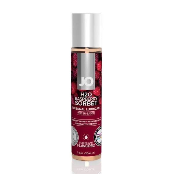 Lubricante JO H2O Frambuesa Sorbet 30ml Aromatizado