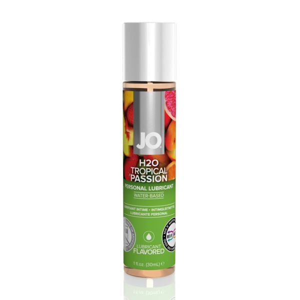 JO H2O Tropical Passion Lubricante Sabor Fruta Tropical, 30 ml