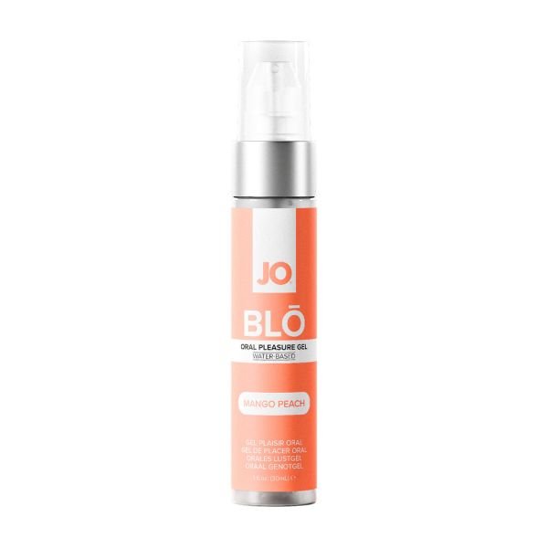 JO Blo Gel oral sabor mango y durazno, 30 ml
