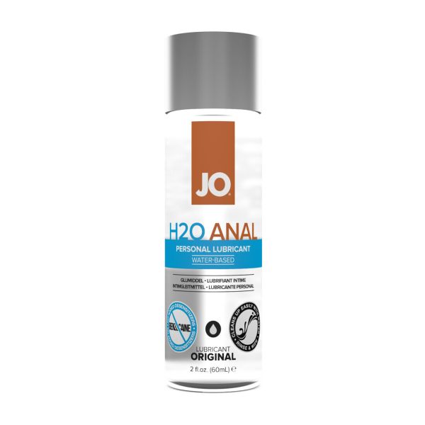 JO H2O Lubricante anal base agua 60ml