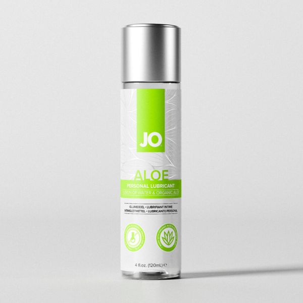 JO Aloe Lubricante orgánico con ácido hialurónico 120ml
