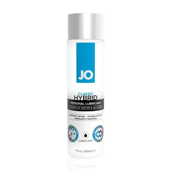 Lubricante Híbrido Agua-Silicona JO Classic 120ml