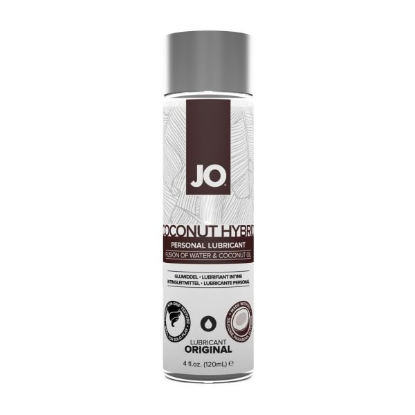 Lubricante Coco Híbrido JO con Aceite de Coco 120ml