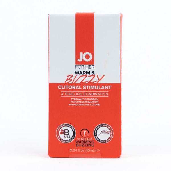 JO Warm Buzzy Estimulante clitoral calentador, 10 ml