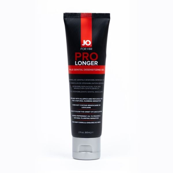 JO Prolonger Gel desensibilizador para hombres, 60 ml