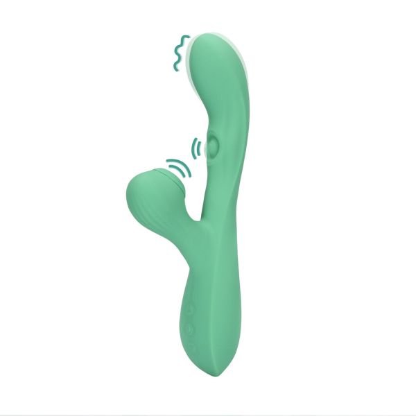 Vibrador conejo onda pulsante Loveline by Shots con estimulador de lengua