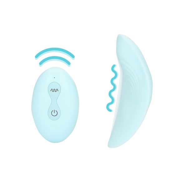 Loveline Vibrador Panty Remoto Azul Ártico