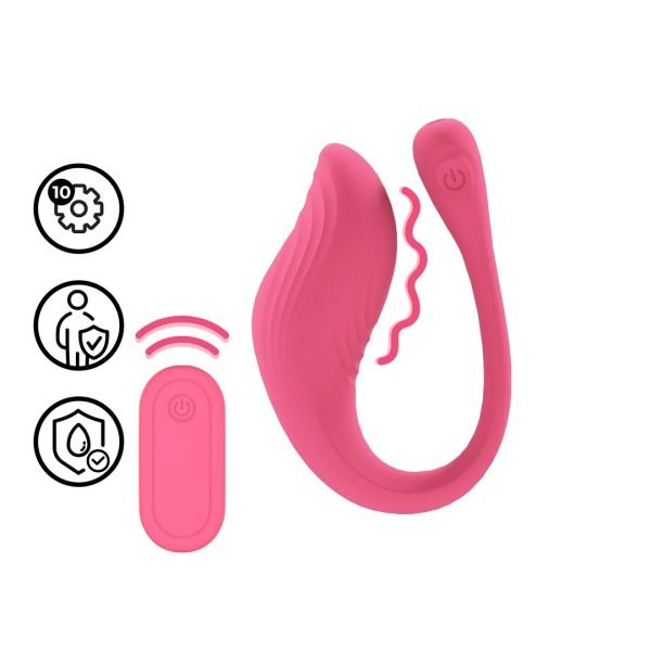 Vibrador Punto G Control Remoto Rosa Loveline