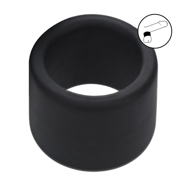 Correa para testículos Levelz de silicona líquida con agarre, grande